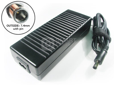 C19 - AC Power Adapter for HP - Compaq - 6700 Laptop (6.5A, 7.4 w/pinTip, 18.5V, 120W)