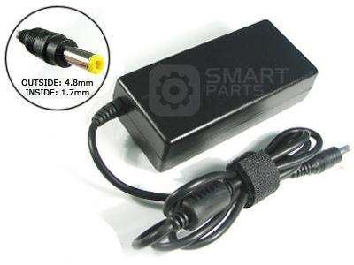 C6 - AC Power Adapter for Compaq - Presario - V2718WM Laptop (3.5A, 4.8x1.7Tip, 18.5V, 65W)