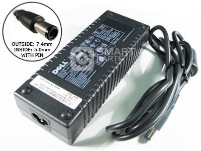 D5 - GENUINE DELL  AC Power Adapter for Dell - Inspiron - 5160 Laptop (6.7A, 7.4x5.0 w/pinTip, 19.5V, 130W)