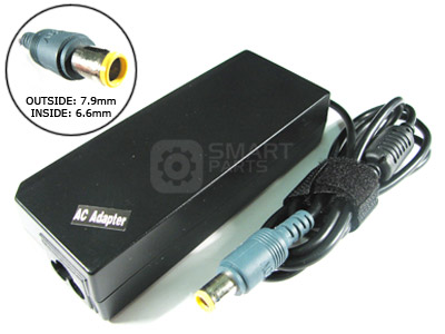 I4 - AC Power Adapter for IBM - Thinkpad - T60 Laptop (4.5A, 7.9x6.6 w/pinTip, 20V, 90W)