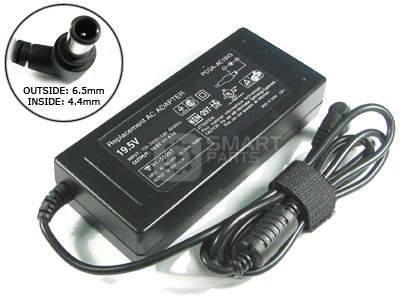 S2 - AC Power Adapter for Sony - Vaio - PCG-SX410 Laptop (4.1A, 6.5x4.4Tip, 19.5V, 80W)